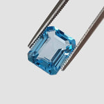  Topaz | Octagon Cut | Swiss Blue | 10x8mm 4.05ct 