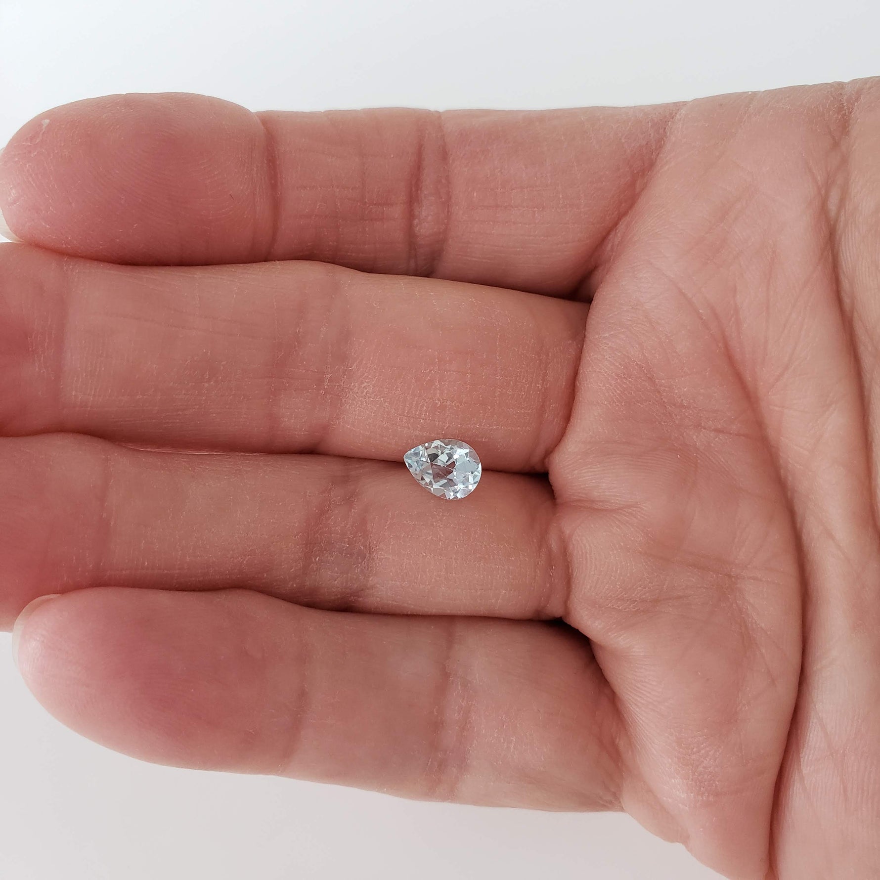  Topaz | Pear Shape Cut | Sky Blue | 7.7x5.8mm 1.1ct 6