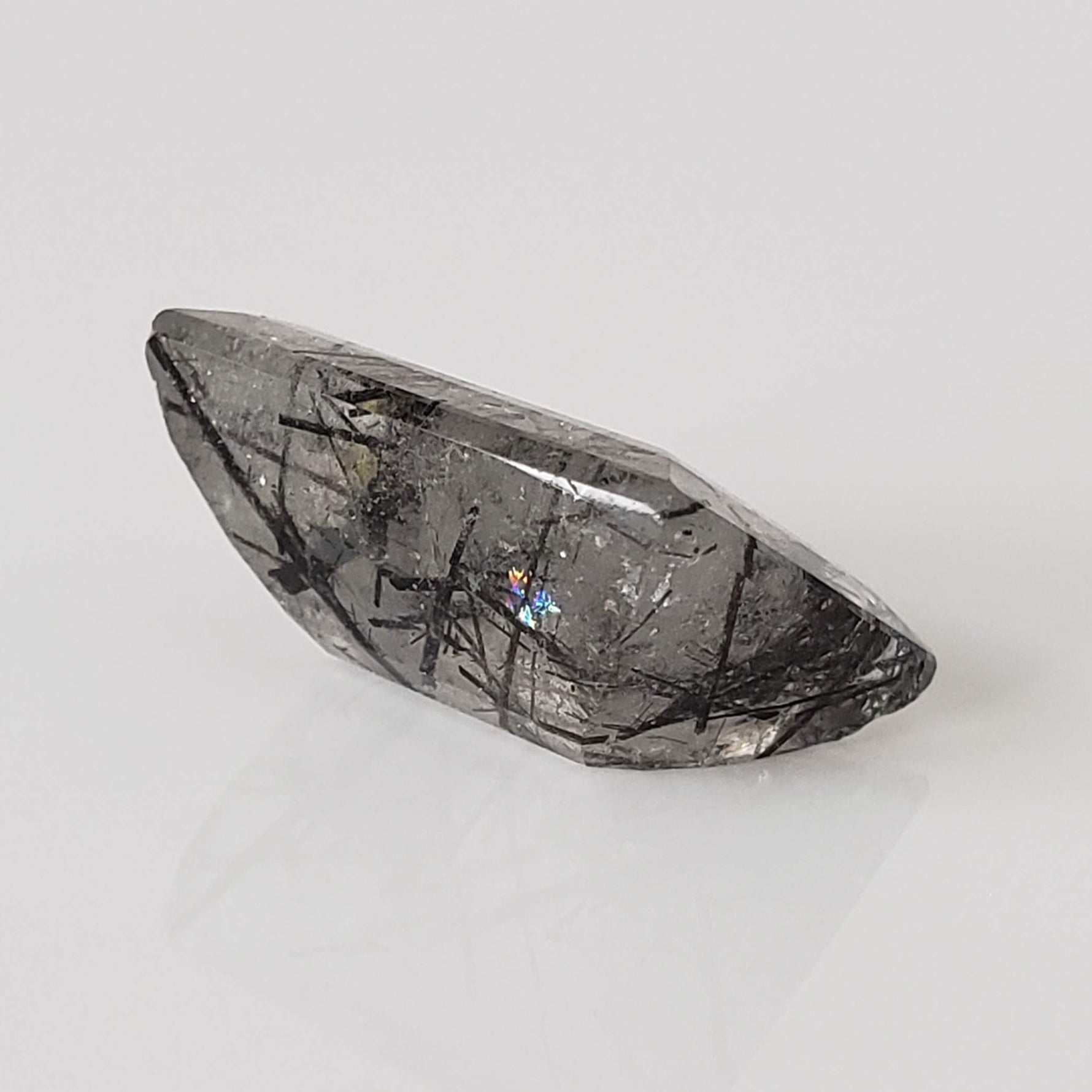  Tourmalinated Quartz | Baguette Cut | 20.3x14.7mm 20.7ct | Brazil 6
