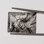  Tourmalinated Quartz | Baguette Cut | 20.3x14.7mm 20.7ct | Brazil 1