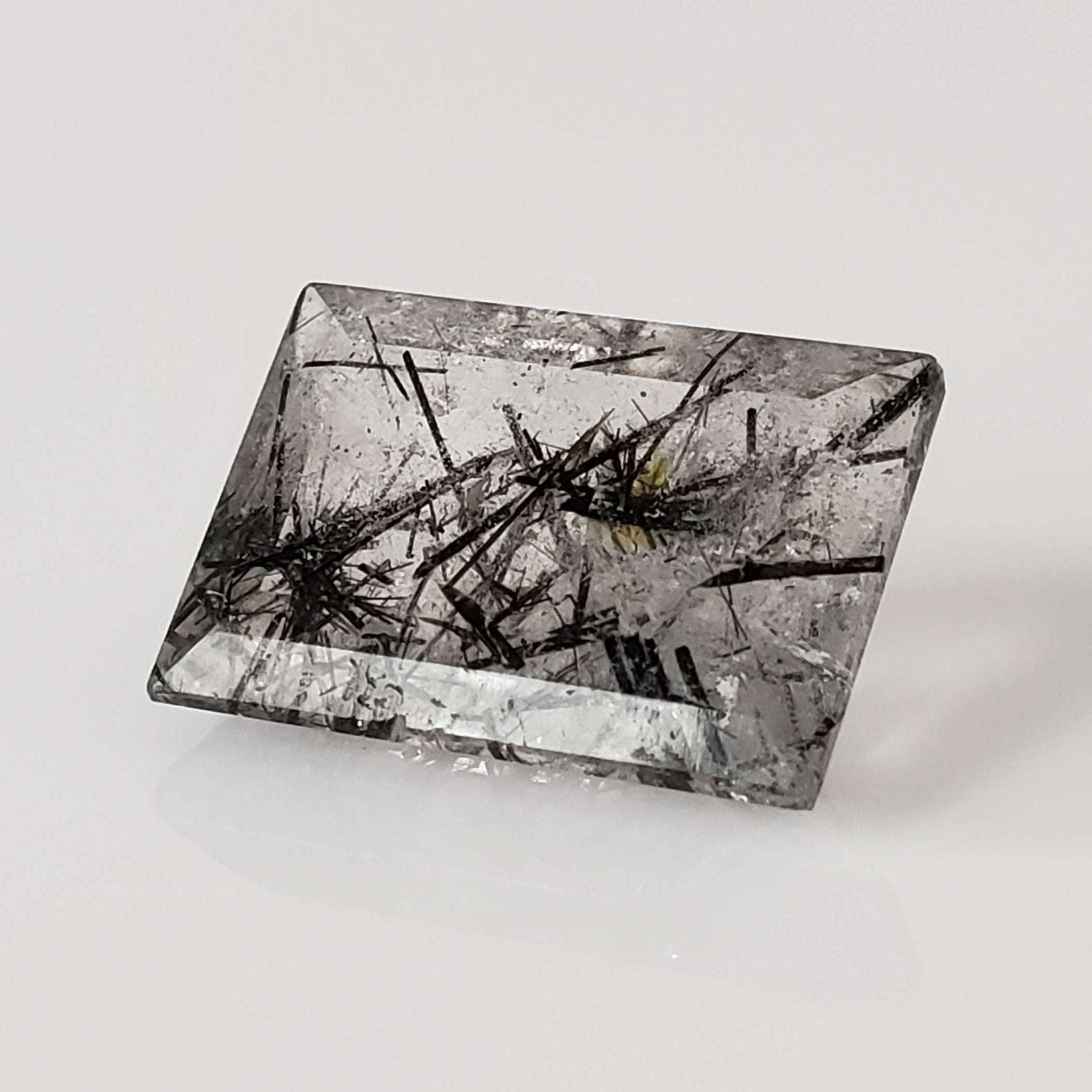  Tourmalinated Quartz | Baguette Cut | 20.3x14.7mm 20.7ct | Brazil 2