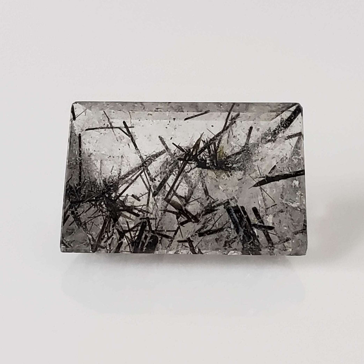  Tourmalinated Quartz | Baguette Cut | 20.3x14.7mm 20.7ct | Brazil 4