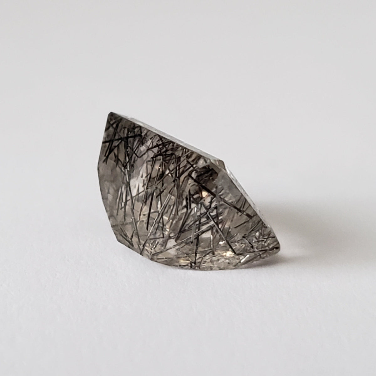  Tourmalinated Quartz | Octagon Cut | 11.7x9.4mm 5.8ct | Brazil | SO24 5