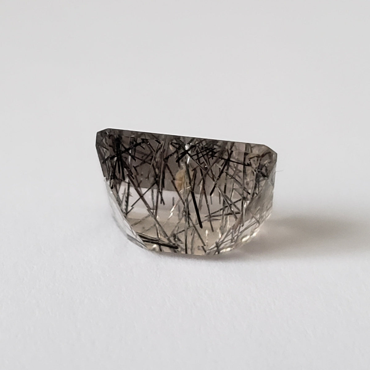  Tourmalinated Quartz | Octagon Cut | 11.7x9.4mm 5.8ct | Brazil | SO24 6