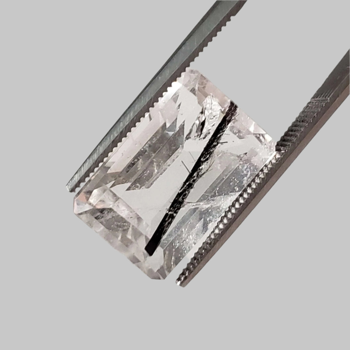  Tourmalinated Quartz | Octagon Cut | 15x11mm 7.9ct | Brazil 