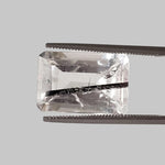  Tourmalinated Quartz | Octagon Cut | 15x11mm 7.9ct | Brazil 1