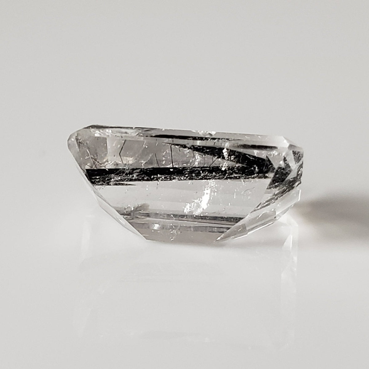  Tourmalinated Quartz | Octagon Cut | 15x11mm 7.9ct | Brazil 4