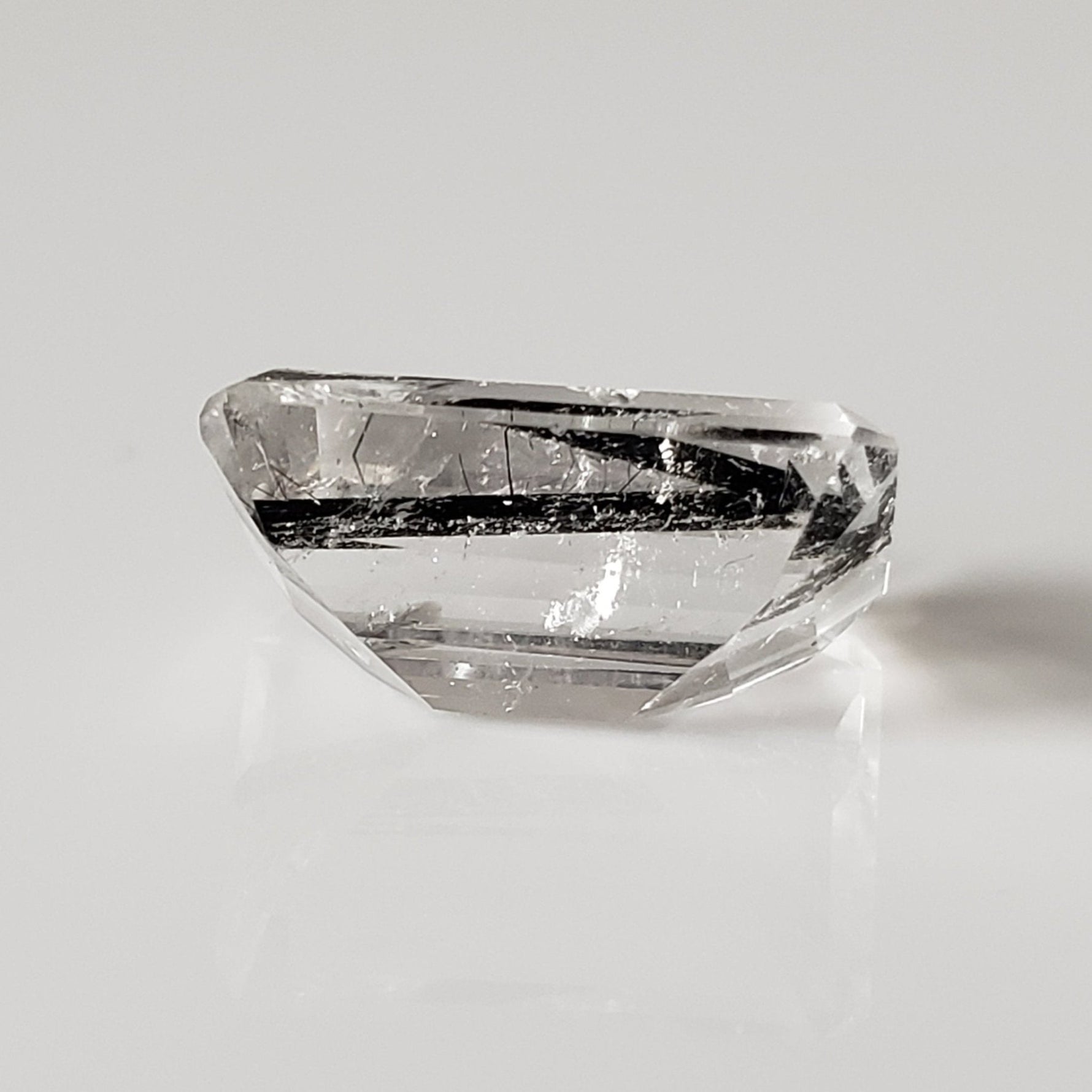  Tourmalinated Quartz | Octagon Cut | 15x11mm 7.9ct | Brazil 4
