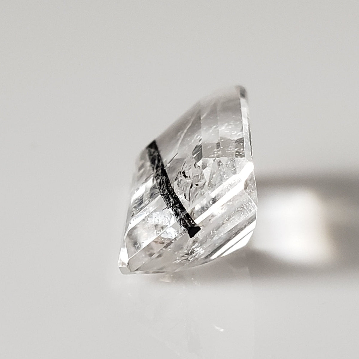  Tourmalinated Quartz | Octagon Cut | 15x11mm 7.9ct | Brazil 5