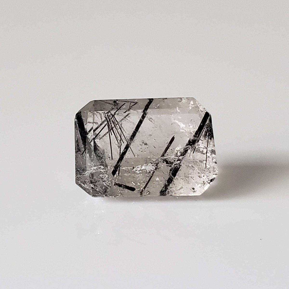  Tourmalinated Quartz | Octagon Cut | 16.8x12.6mm 13.5ct | Brazil 2