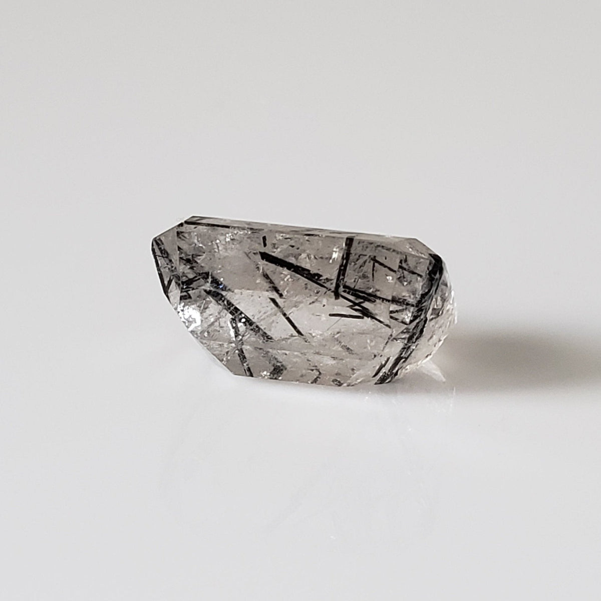 Tourmalinated Quartz | Octagon Cut | 16.8x12.6mm 13.5ct | Brazil 4