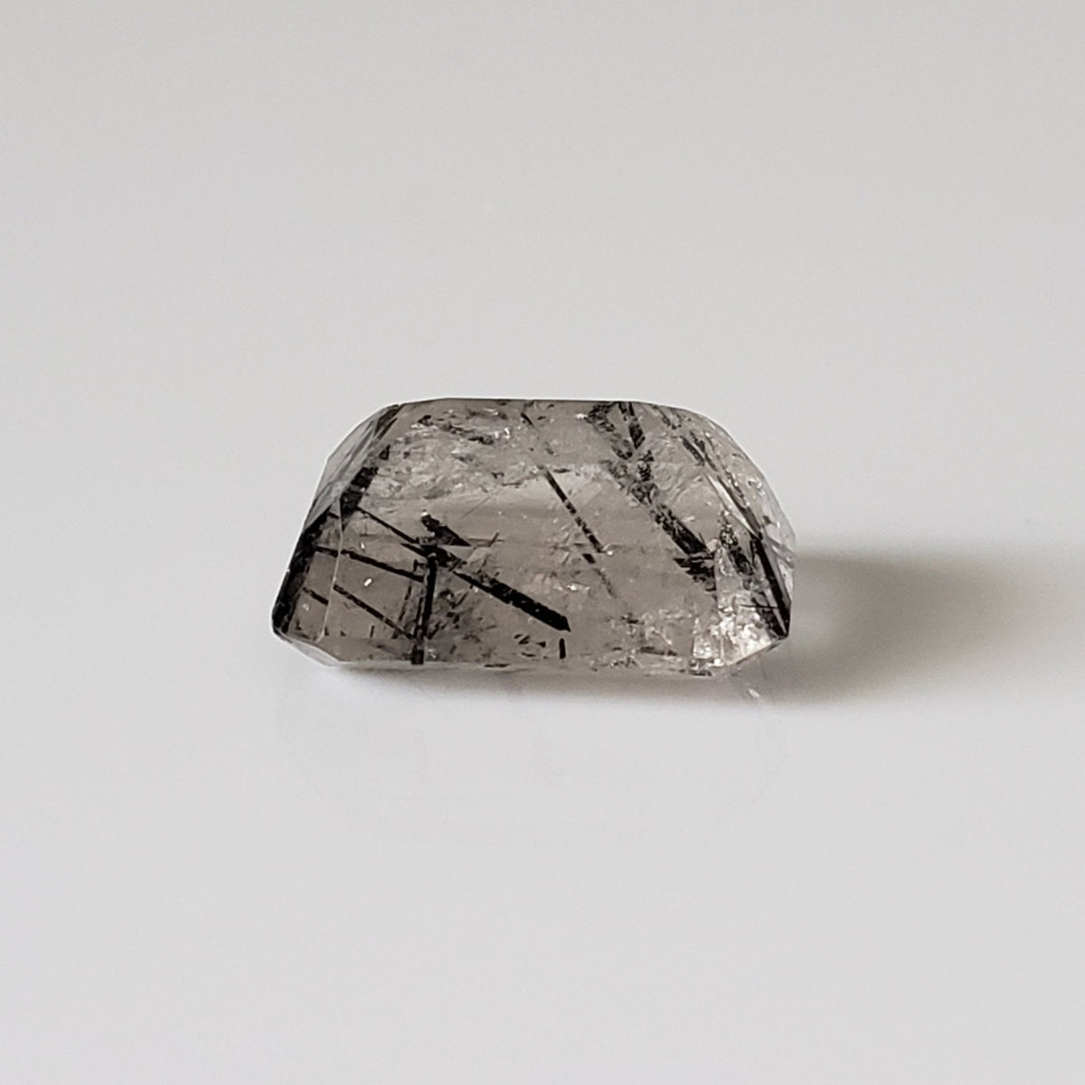  Tourmalinated Quartz | Octagon Cut | 16.8x12.6mm 13.5ct | Brazil 6