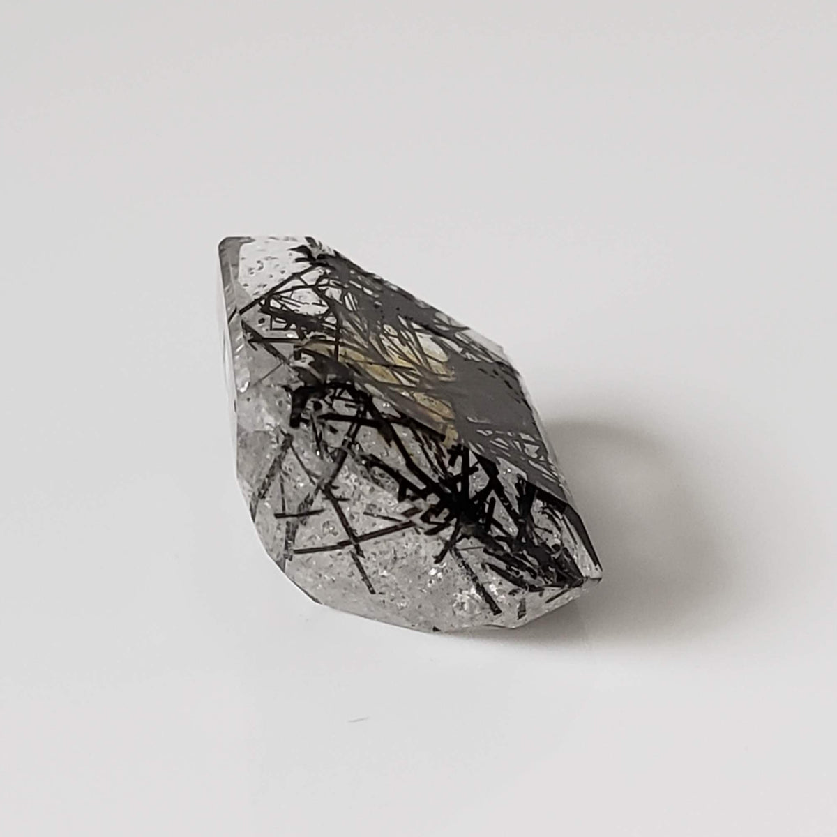  Tourmalinated Quartz | Octagon Cut | 17x13mm 13.3ct | Brazil 5