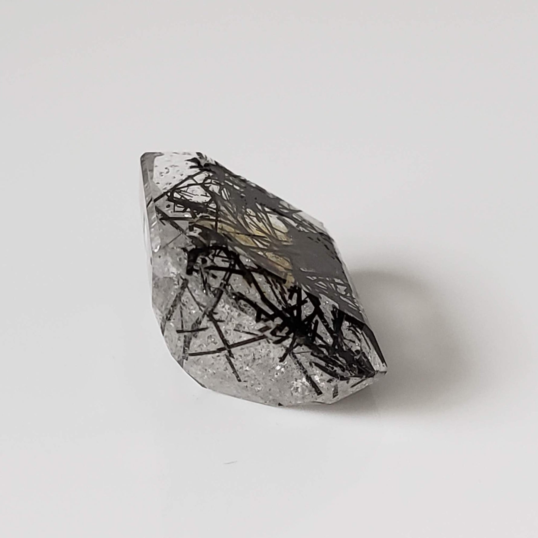  Tourmalinated Quartz | Octagon Cut | 17x13mm 13.3ct | Brazil 5