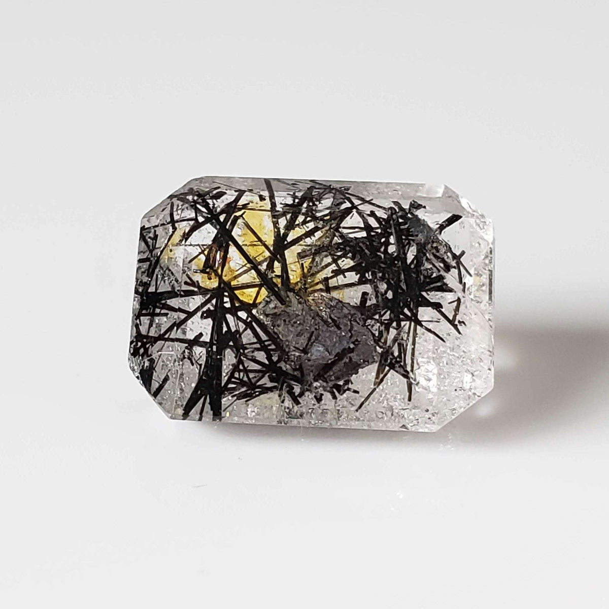  Tourmalinated Quartz | Octagon Cut | 17x13mm 13.3ct | Brazil 2