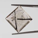  Tourmalinated Quartz | Square Cut | 17mm 19.7ct | Brazil 1