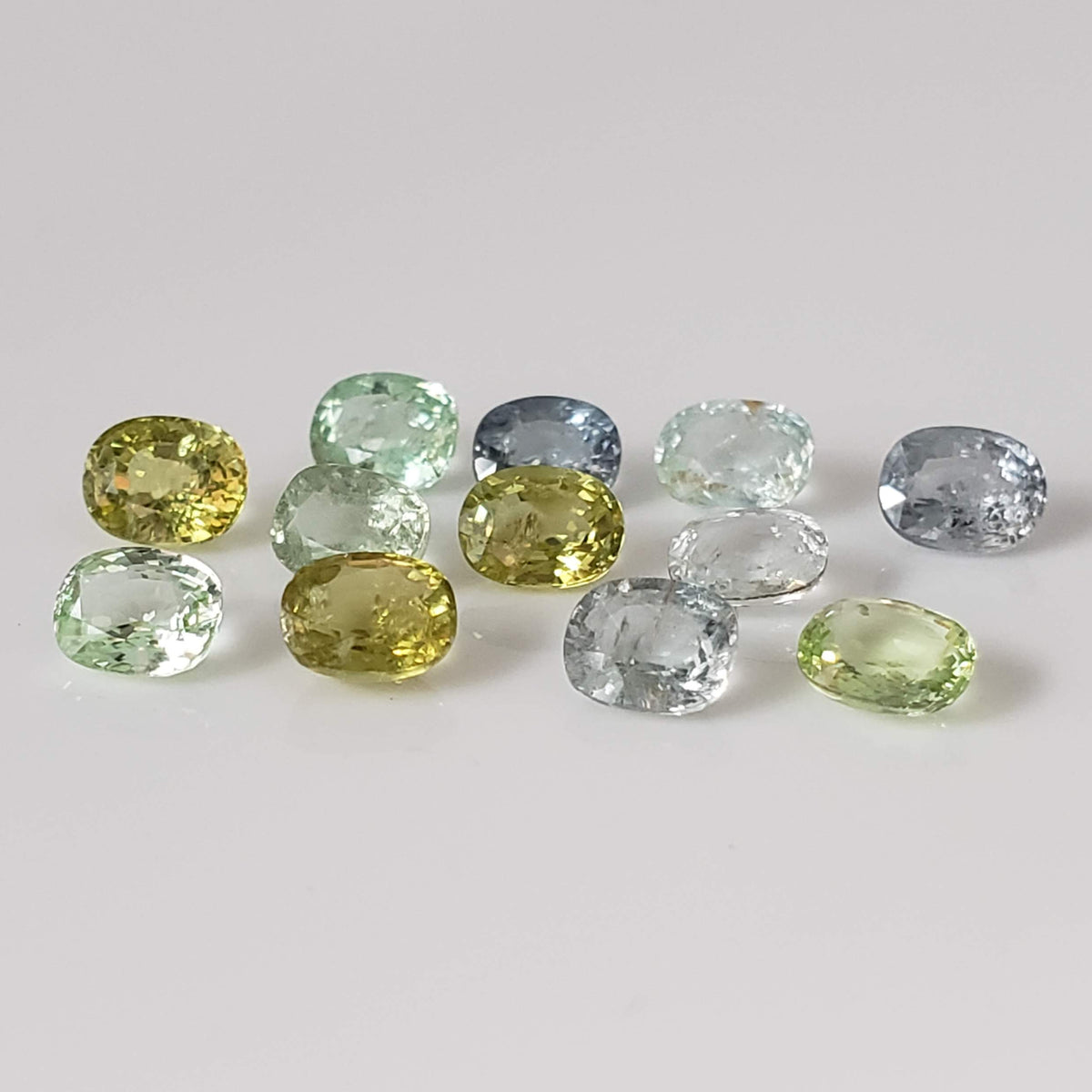  Tourmaline | 12 Piece Lot | Antique Cut | Multiple Colors | 5.0tcw 