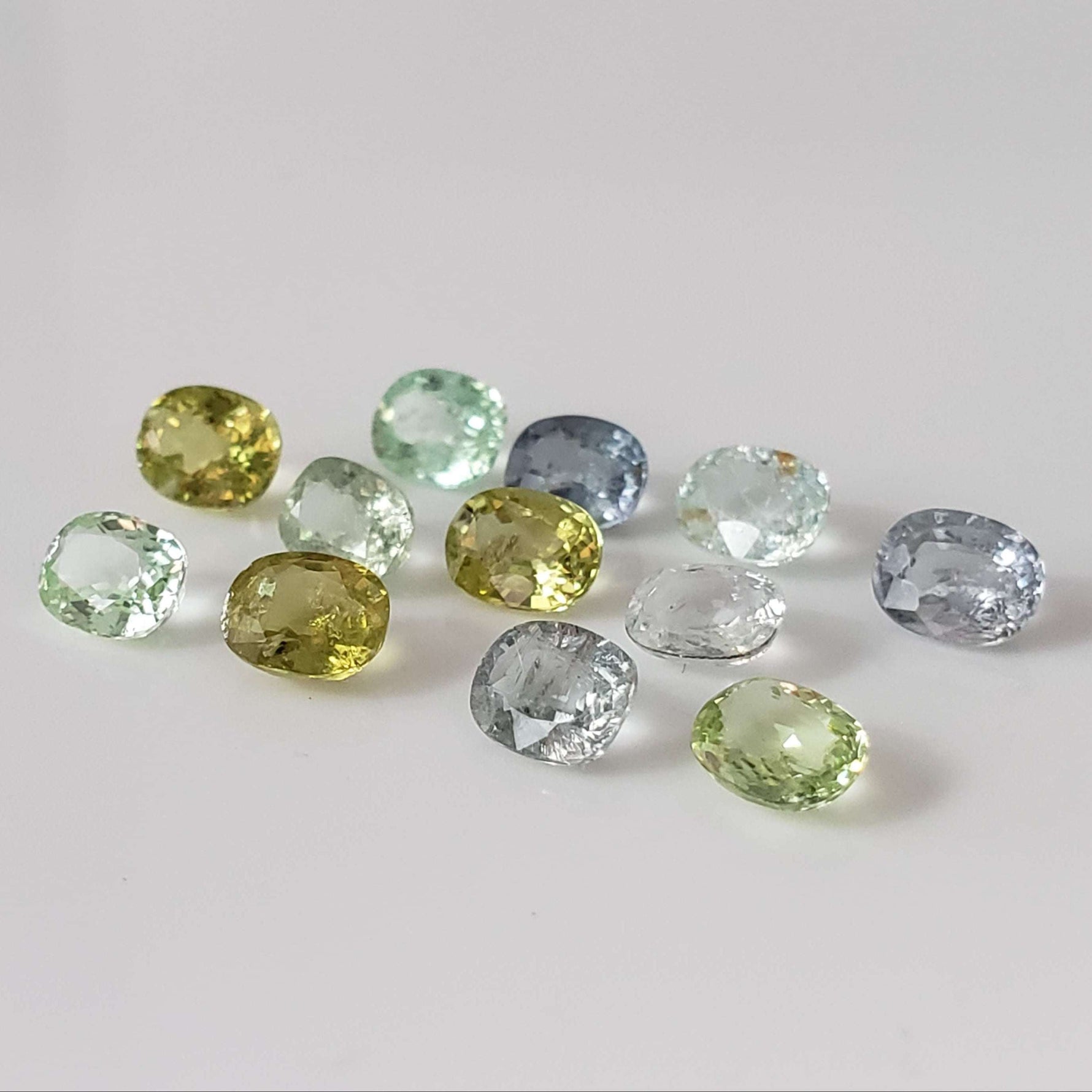  Tourmaline | 12 Piece Lot | Antique Cut | Multiple Colors | 5.0tcw 2