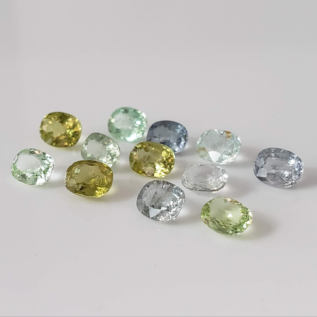  Tourmaline | 12 Piece Lot | Antique Cut | Multiple Colors | 5.0tcw 2