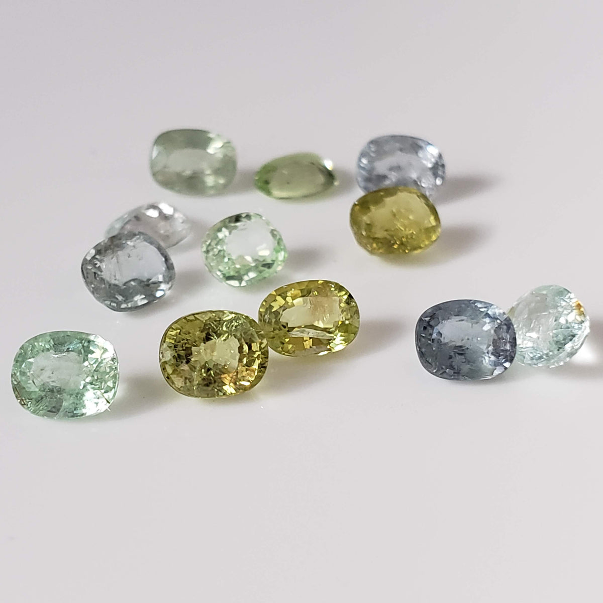  Tourmaline | 12 Piece Lot | Antique Cut | Multiple Colors | 5.0tcw 6