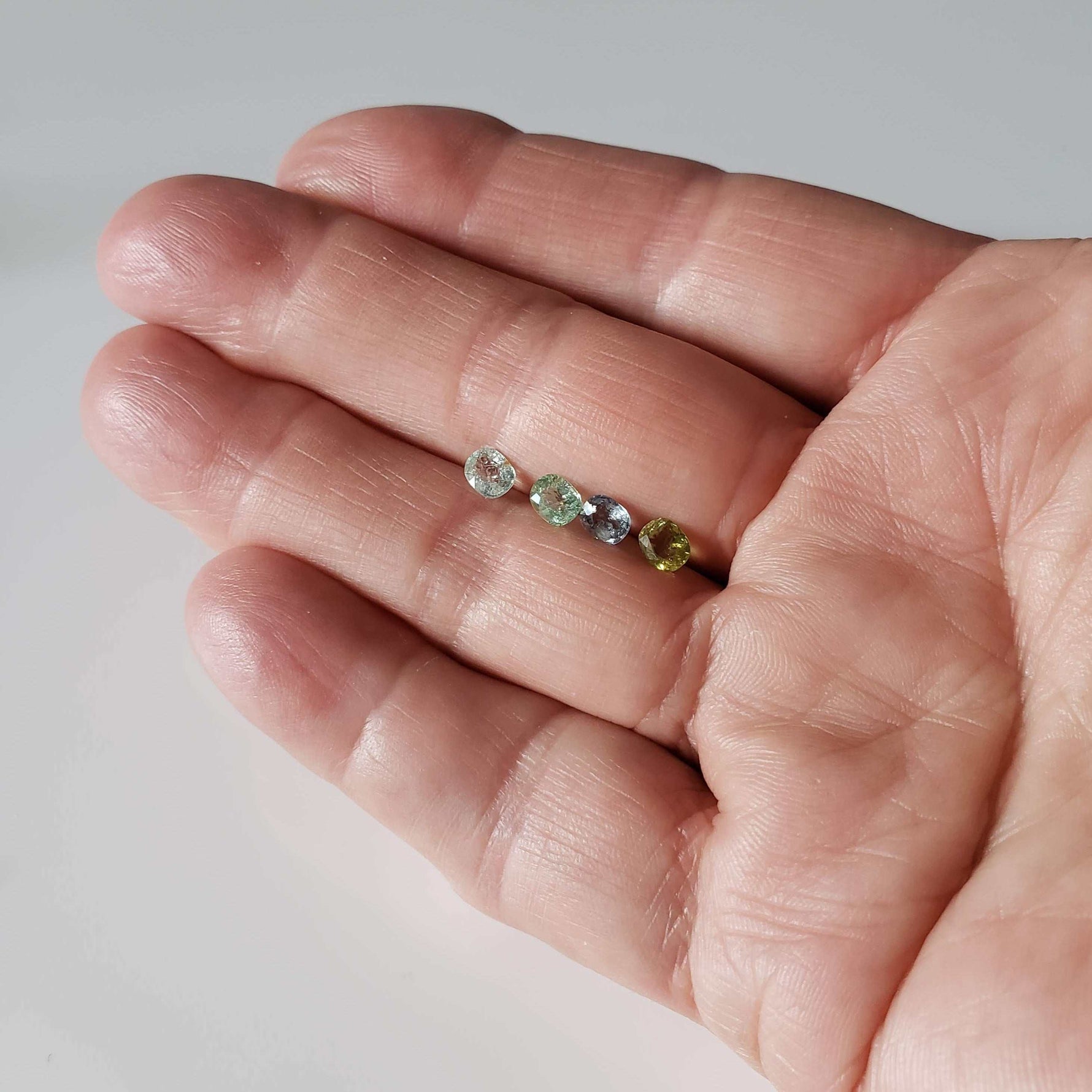  Tourmaline | 12 Piece Lot | Antique Cut | Multiple Colors | 5.0tcw 7