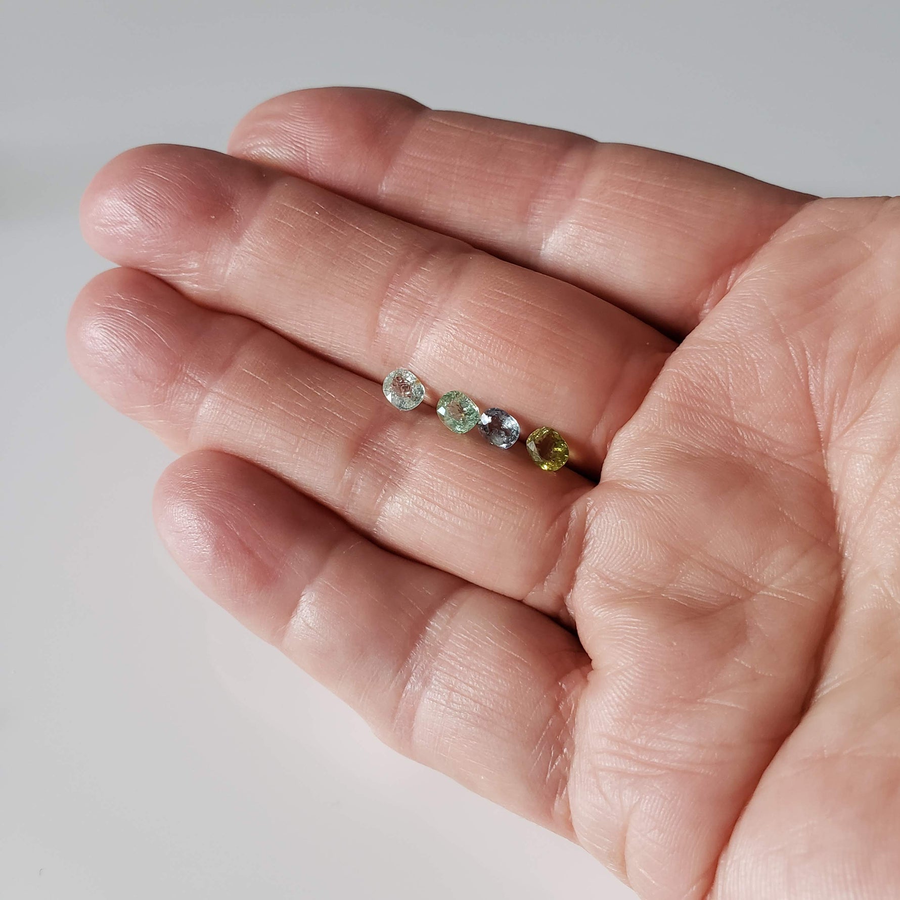  Tourmaline | 12 Piece Lot | Antique Cut | Multiple Colors | 5.0tcw 7