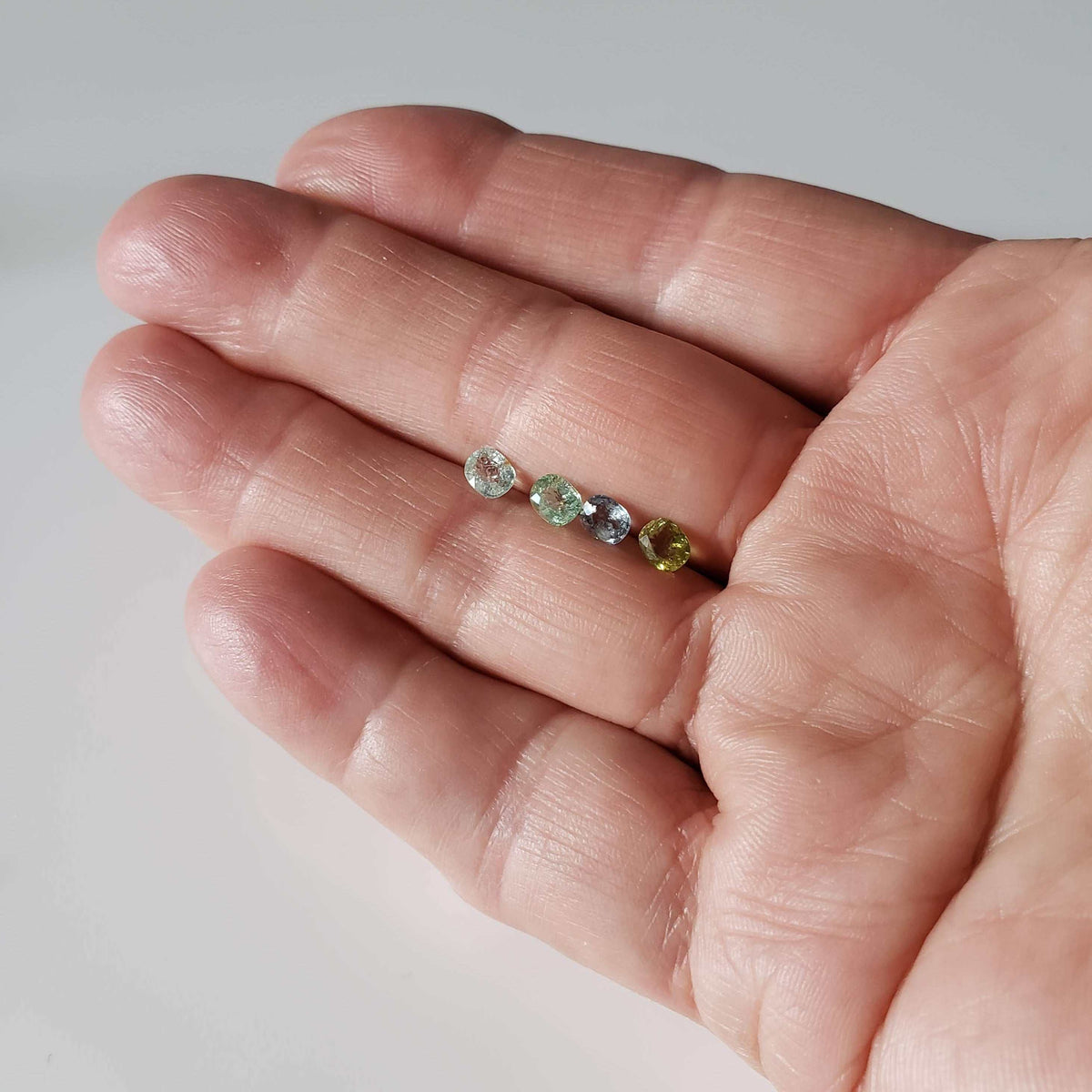  Tourmaline | 12 Piece Lot | Antique Cut | Multiple Colors | 5.0tcw 7