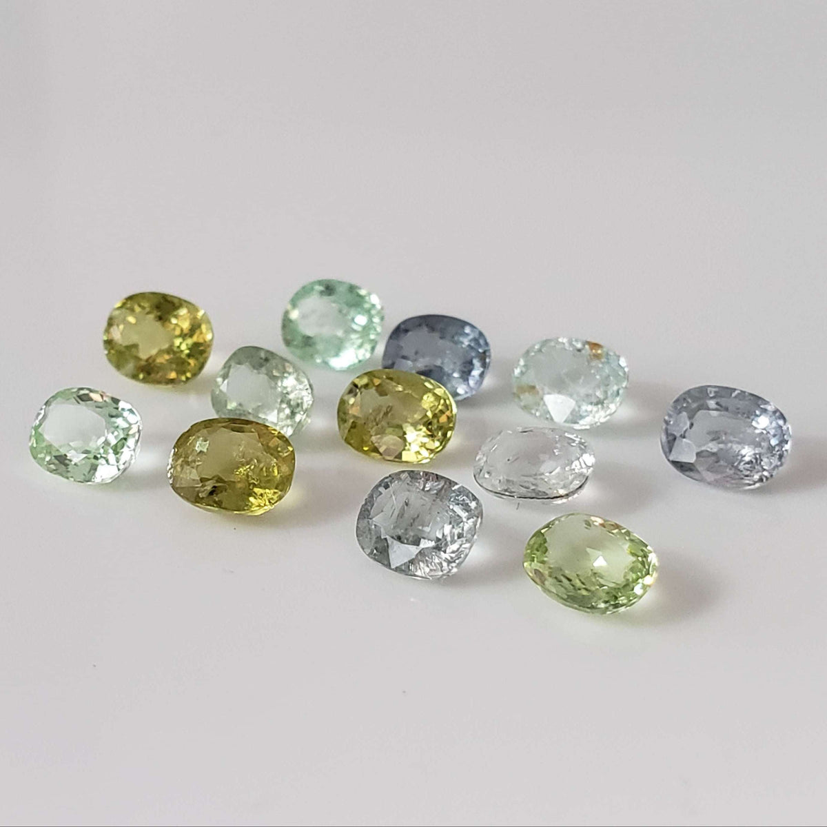  Tourmaline | 12 Piece Lot | Antique Cut | Multiple Colors | 5.0tcw 2