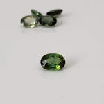  Tourmaline | 5 Piece Gemstone Lot | Oval Cut | Green | 2.38tcw 2