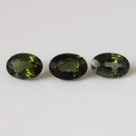Tourmaline | 6 Piece Gemstone Lot | Oval Cut | Green | 3.0tcw 2