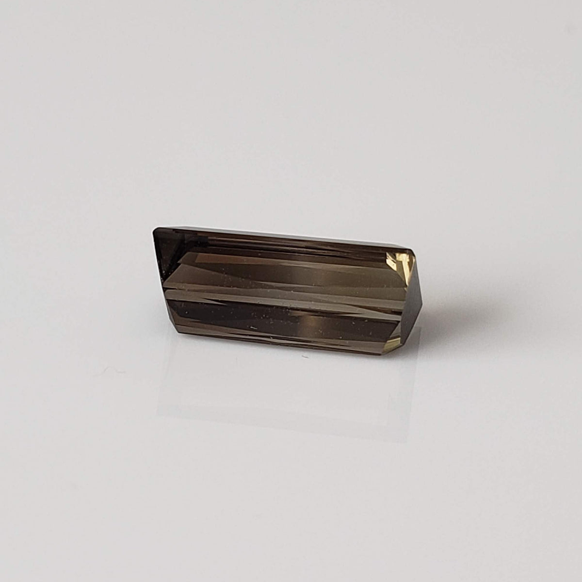  Tourmaline | Baguette Cut | Brownish Pink Bi-Color | 12.3x5.8mm 3.46ct 6