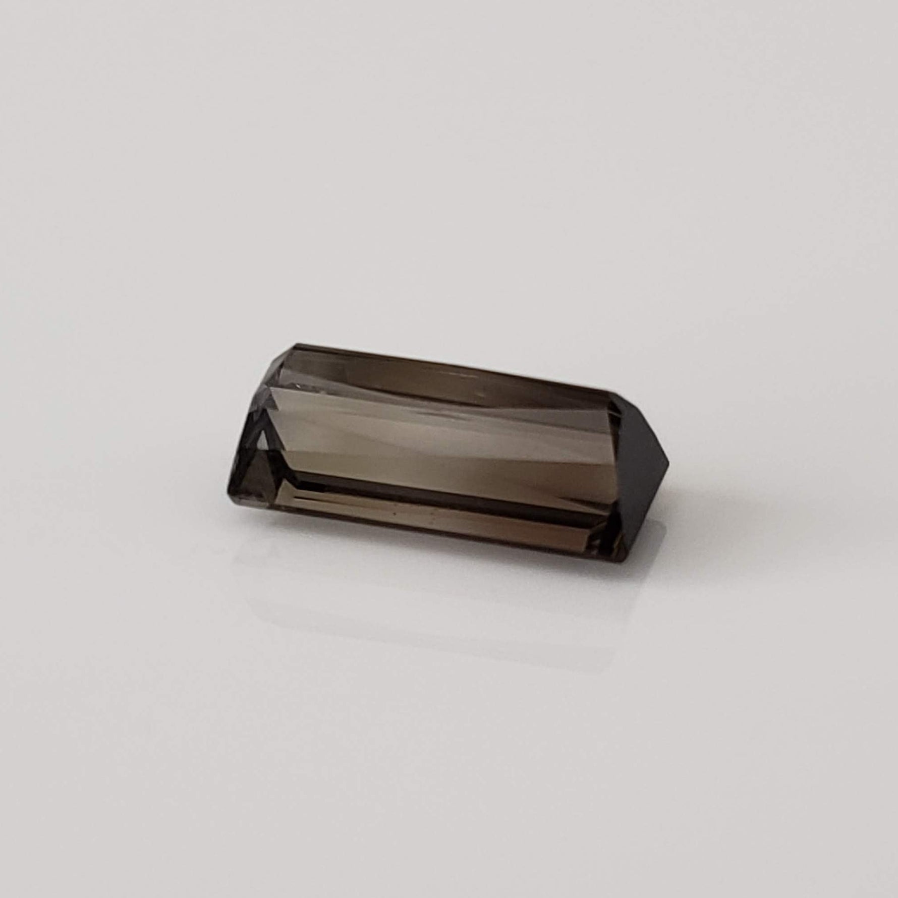  Tourmaline | Baguette Cut | Brownish Pink Bi-Color | 12.3x5.8mm 3.46ct 7