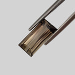  Tourmaline | Baguette Cut | Brownish Pink Bi-Color | 12.3x5.8mm 3.46ct 