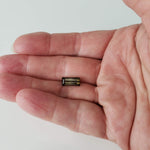  Tourmaline | Baguette Cut | Brownish Pink Bi-Color | 12.3x5.8mm 3.46ct 8