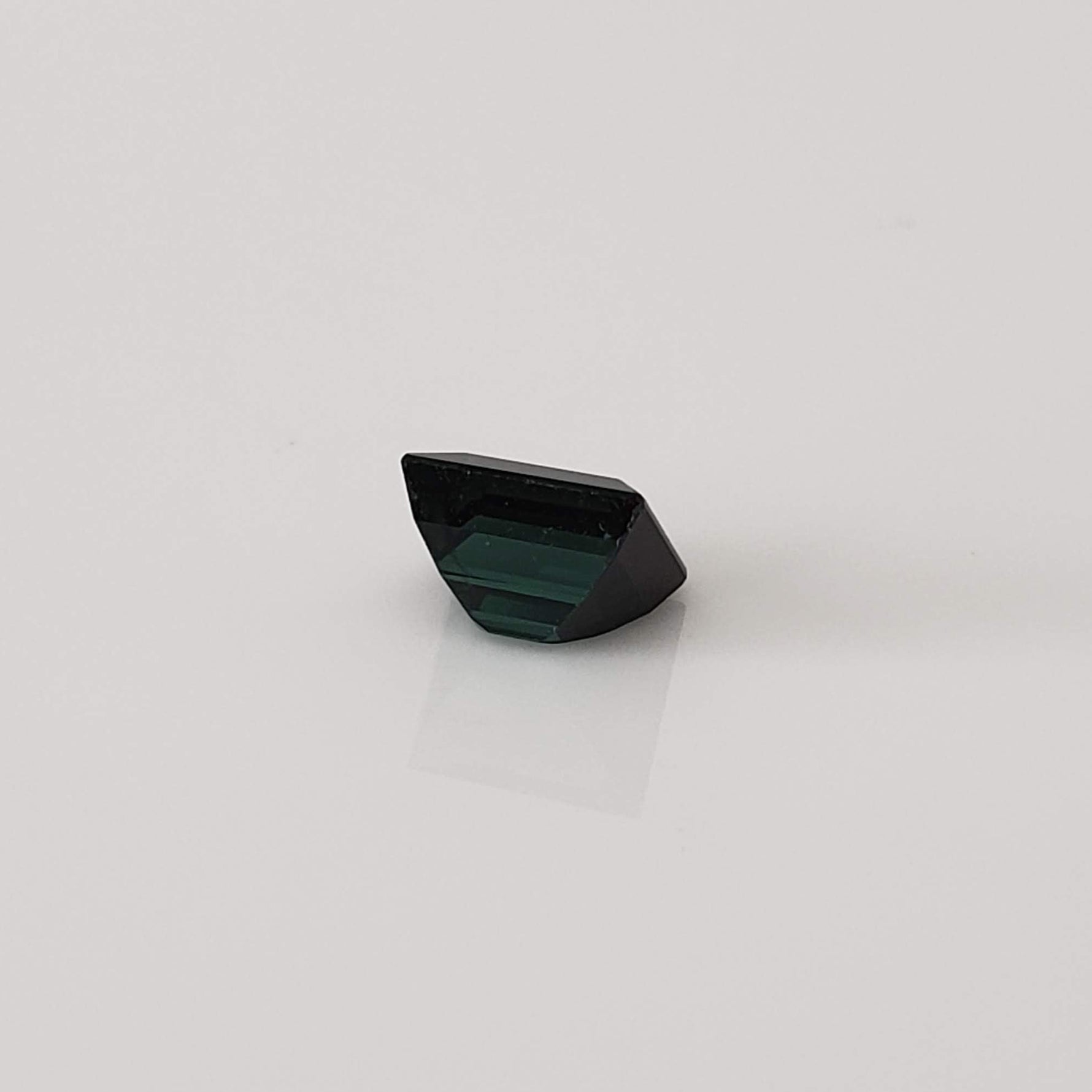  Tourmaline | Baguette Cut | Dark Neon Green | 5.7x5.1mm 0.93ct 6
