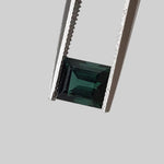  Tourmaline | Baguette Cut | Dark Neon Green | 5.7x5.1mm 0.93ct 2