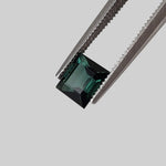  Tourmaline | Baguette Cut | Dark Neon Green | 5.7x5.1mm 0.93ct 1
