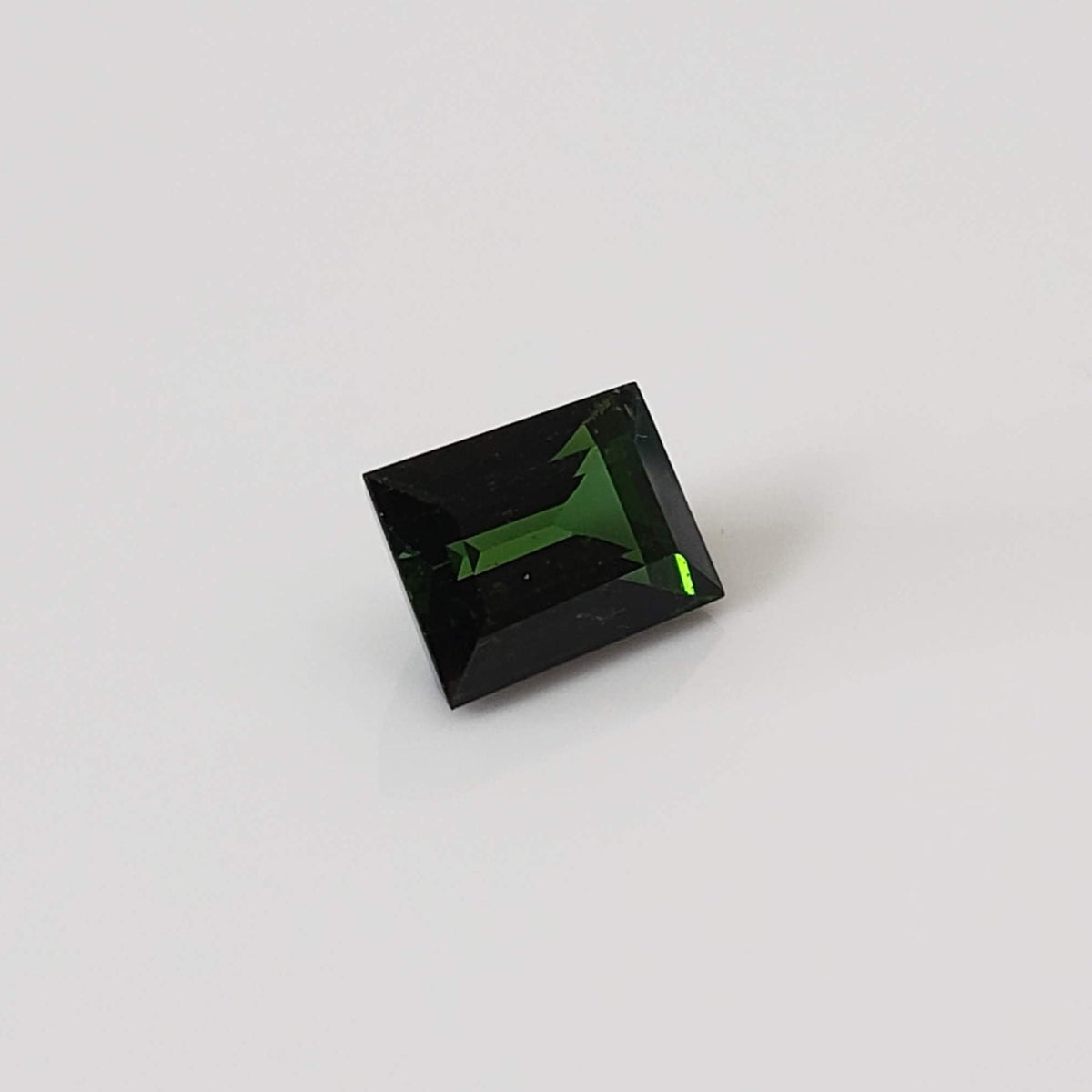  Tourmaline | Baguette Cut | Dark Neon Green | 6x4.5mm 6