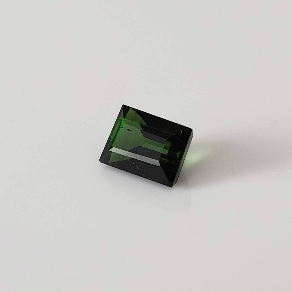  Tourmaline | Baguette Cut | Dark Neon Green | 6x4.5mm 2