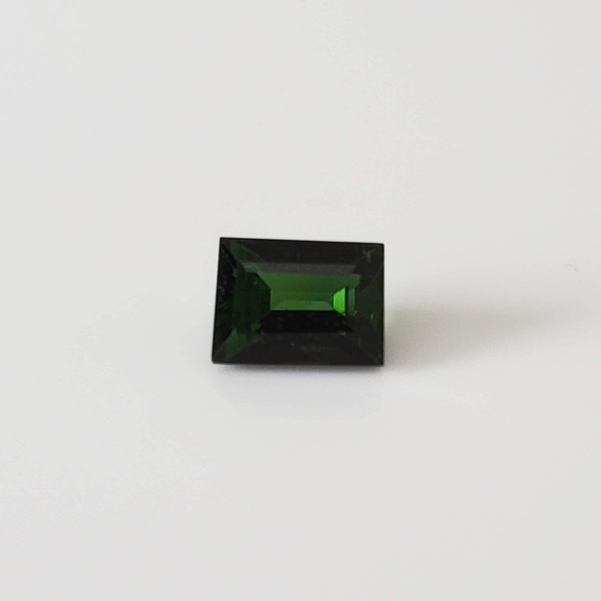  Tourmaline | Baguette Cut | Dark Neon Green | 6x4.5mm 3