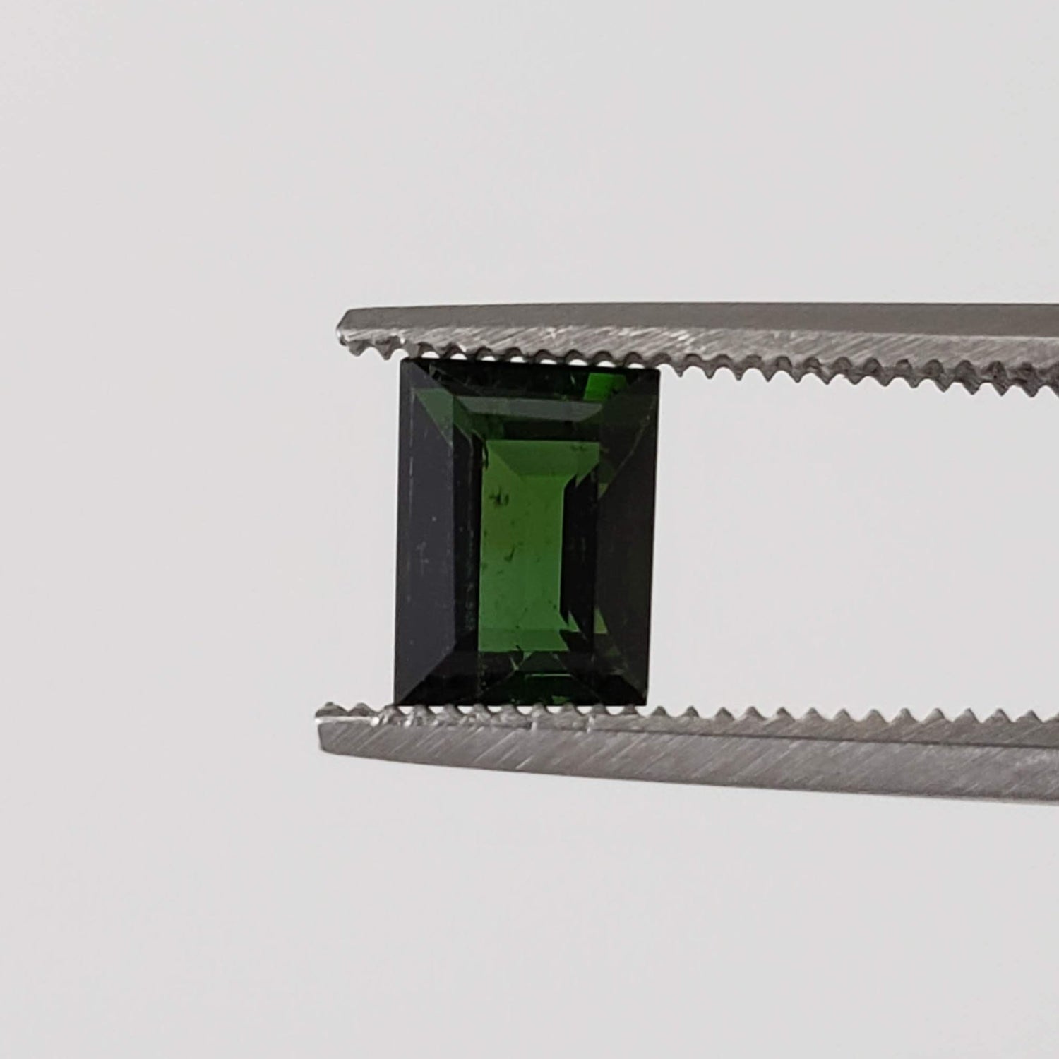  Tourmaline | Baguette Cut | Dark Neon Green | 6x4.5mm 1