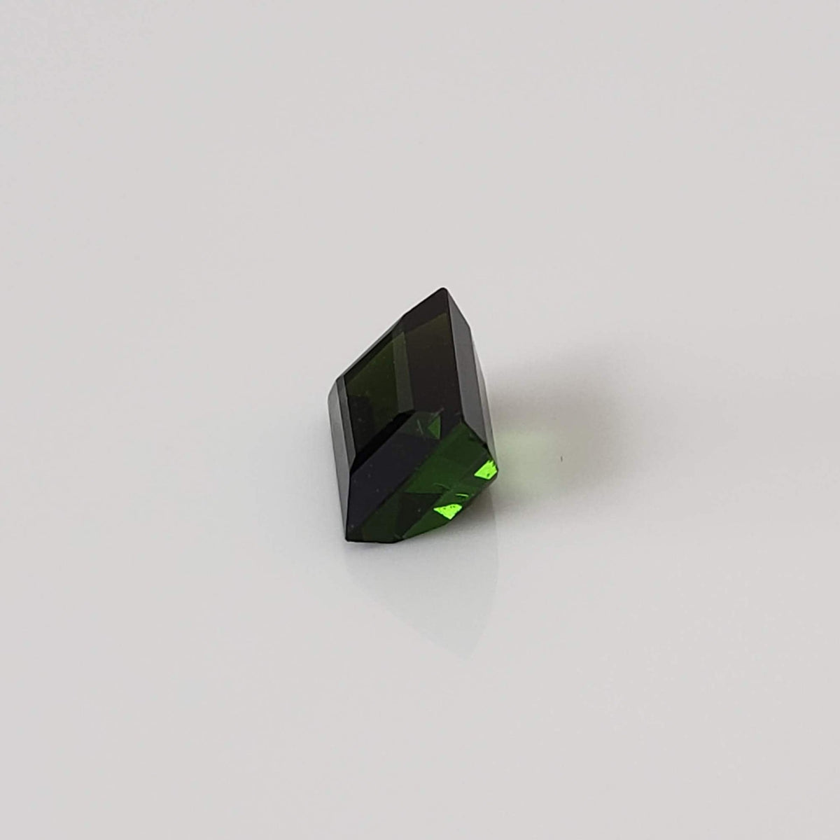  Tourmaline | Baguette Cut | Dark Neon Green | 6x4.5mm 4