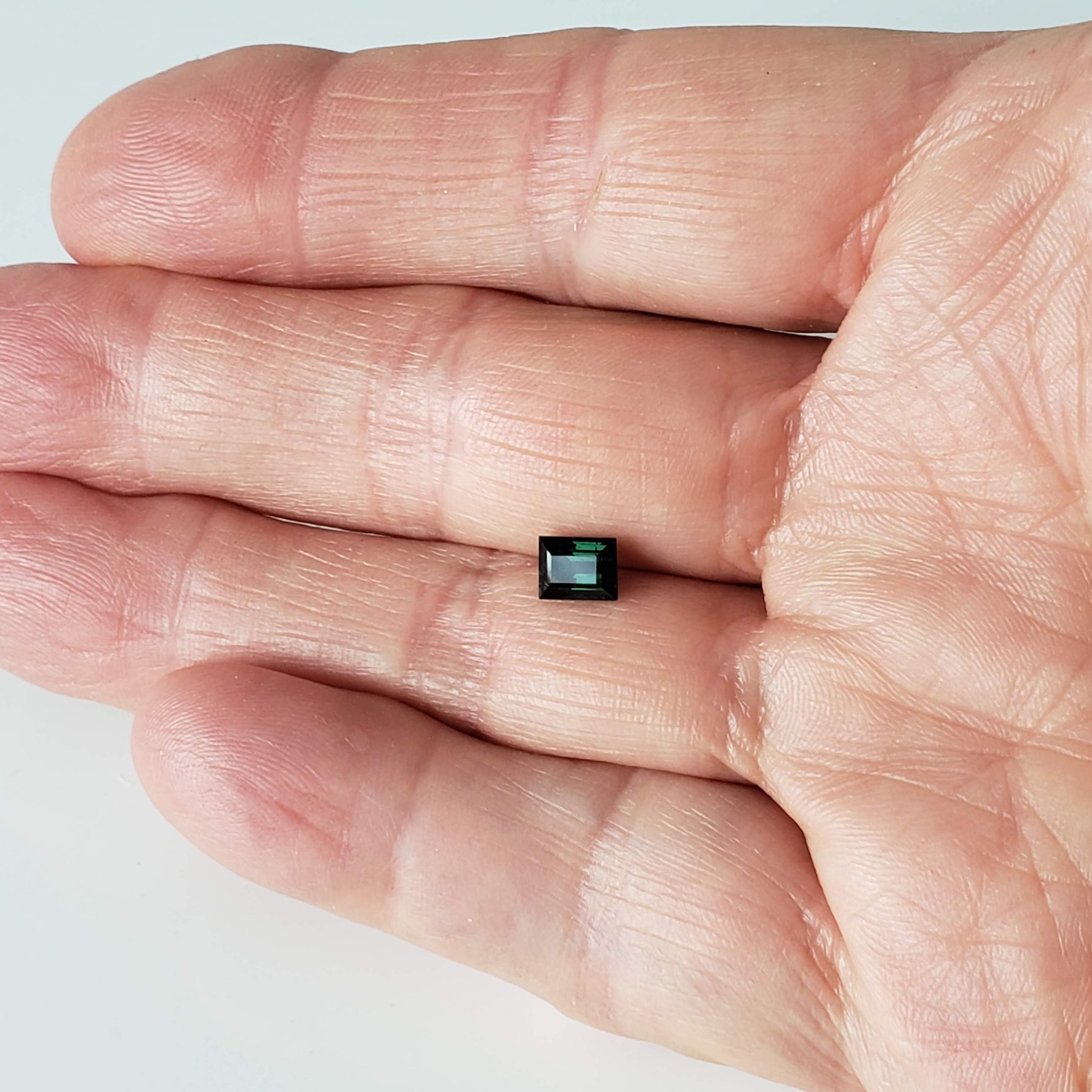 Tourmaline | Baguette Cut | Dark Neon Green | 6x4.5mm 8