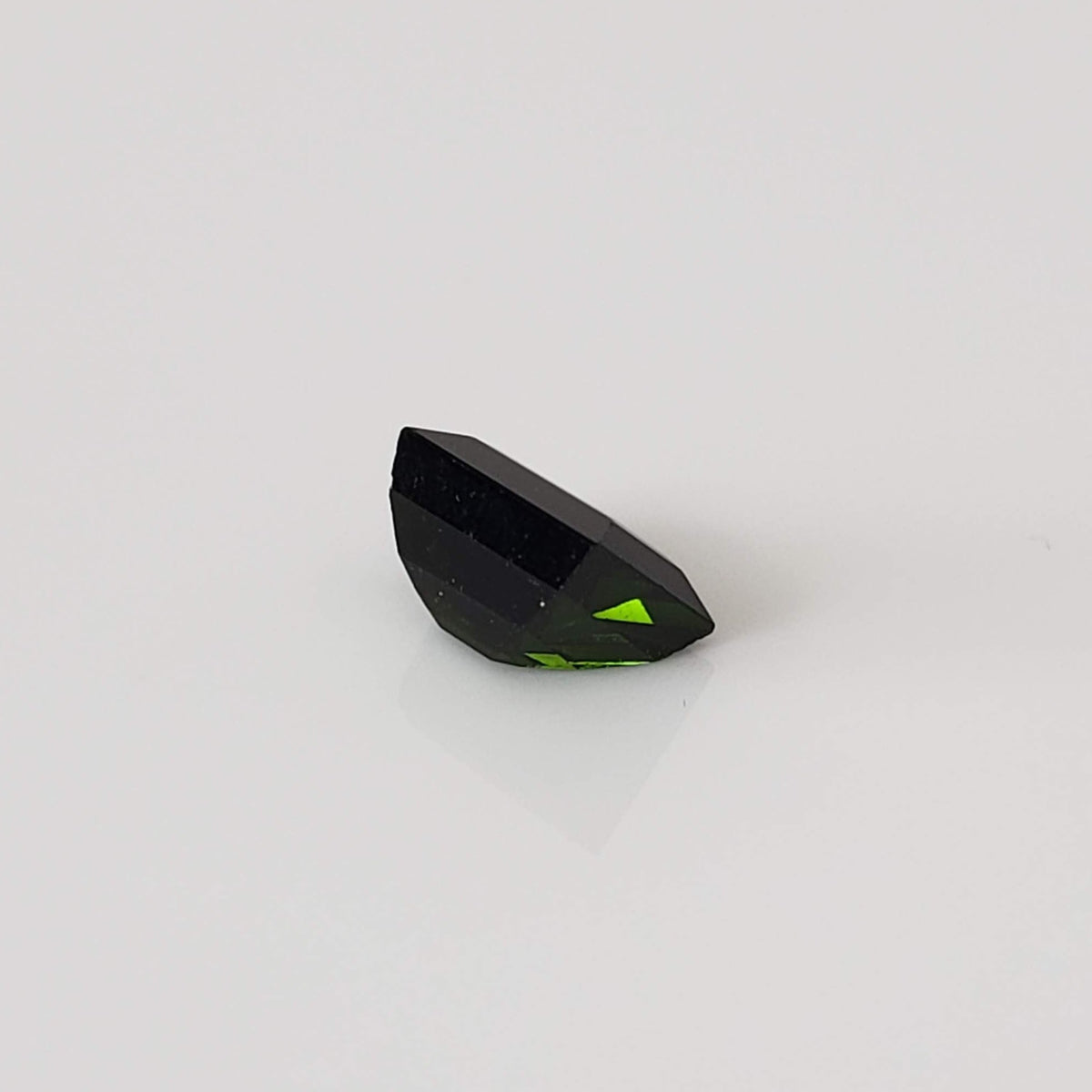  Tourmaline | Baguette Cut | Dark Neon Green | 6x4.5mm 5