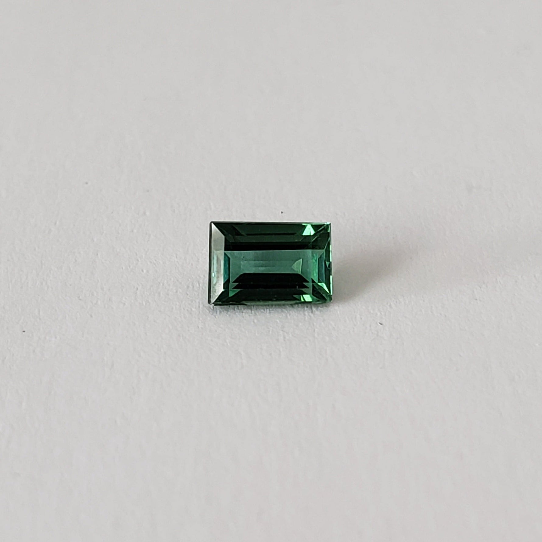  Tourmaline | Baguette Cut | Green Blue | 5.7x3.8mm 0.7ct 3
