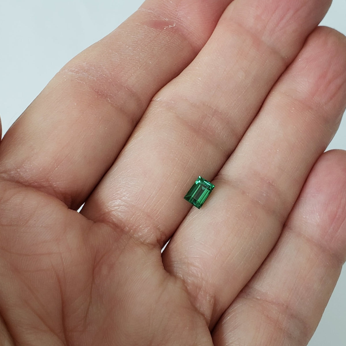 Tourmaline | Baguette Cut | Green Blue | 5.7x3.8mm 0.7ct 7