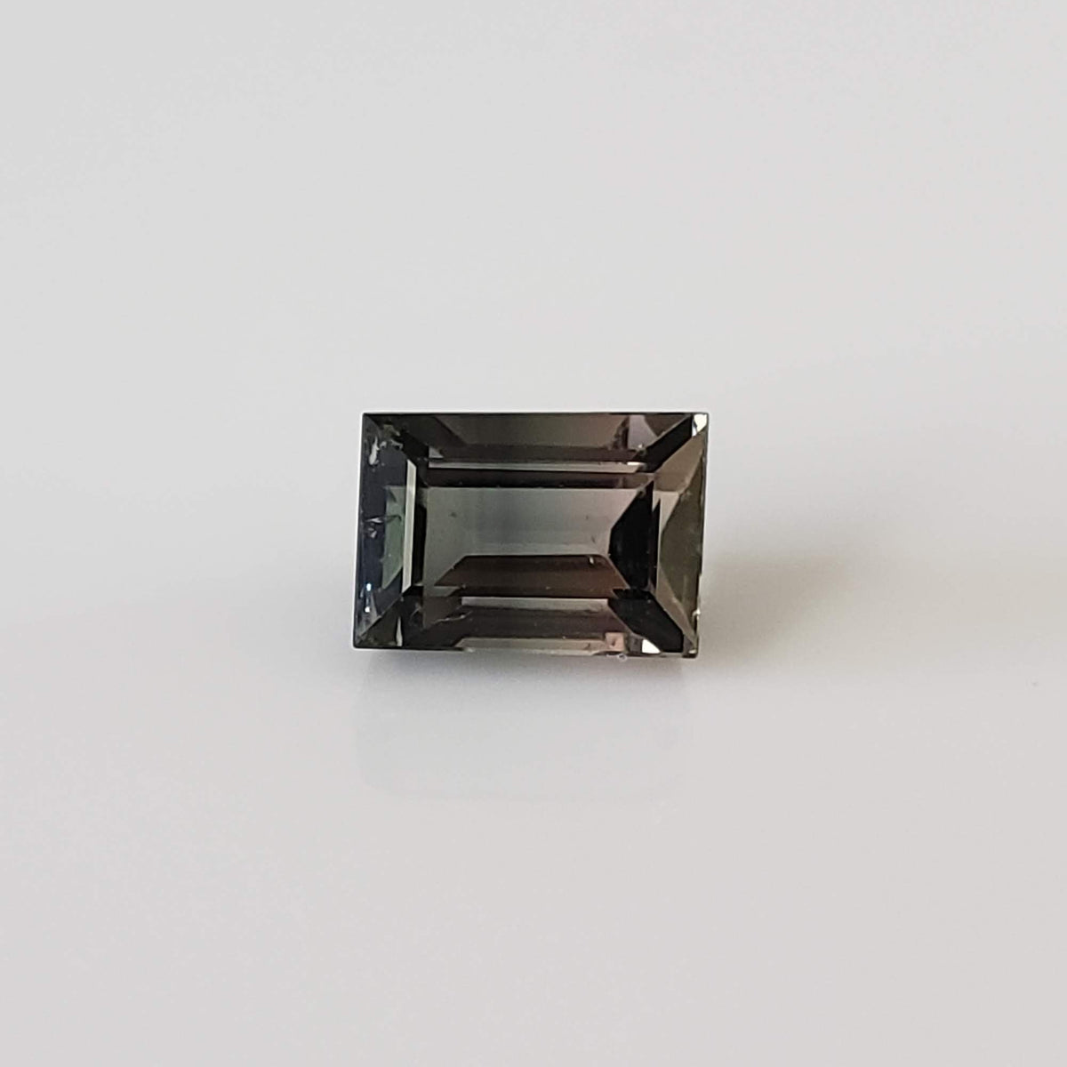  Tourmaline | Baguette Cut | Green-Blue Pink Bi-Color | 7.3x5mm 1.66ct 5