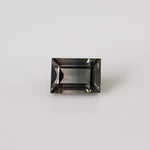  Tourmaline | Baguette Cut | Green-Blue Pink Bi-Color | 7.3x5mm 1.66ct 3