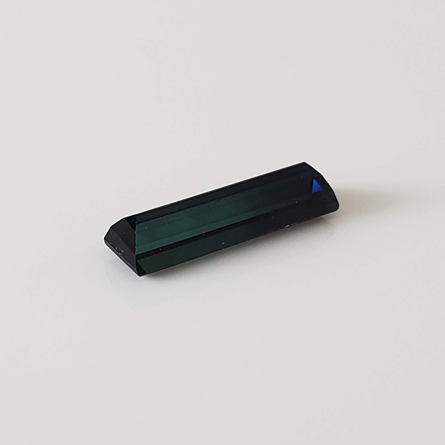  Tourmaline | Baguette Cut | Greenish Blue | 12.5x3.5mm 1.3ct 4