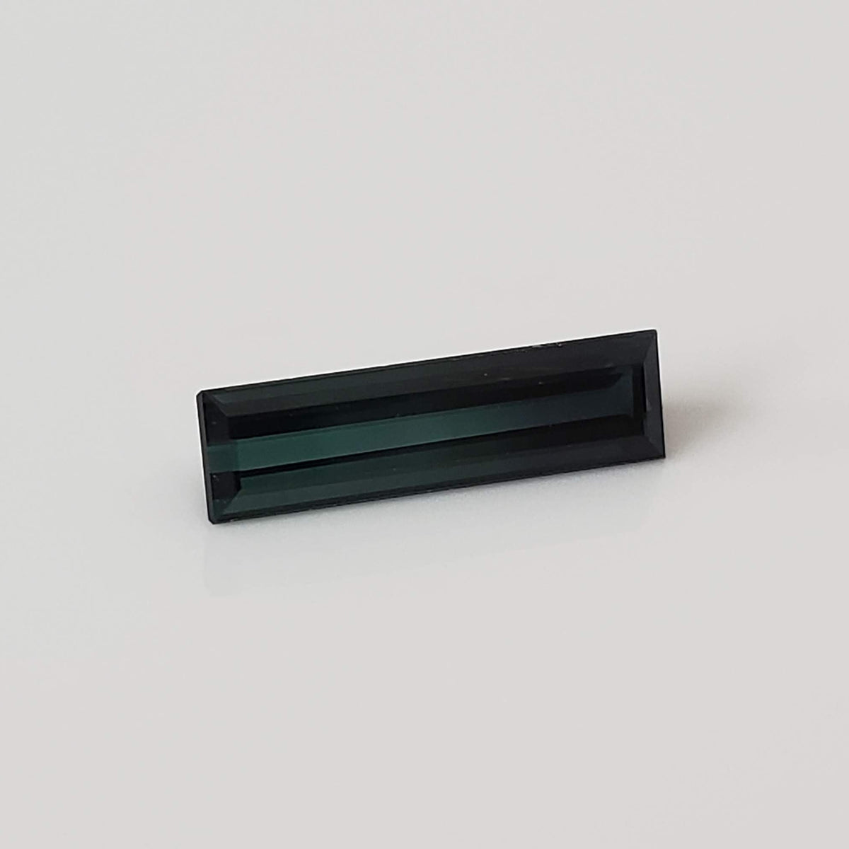  Tourmaline | Baguette Cut | Greenish Blue | 12.5x3.5mm 1.3ct 2